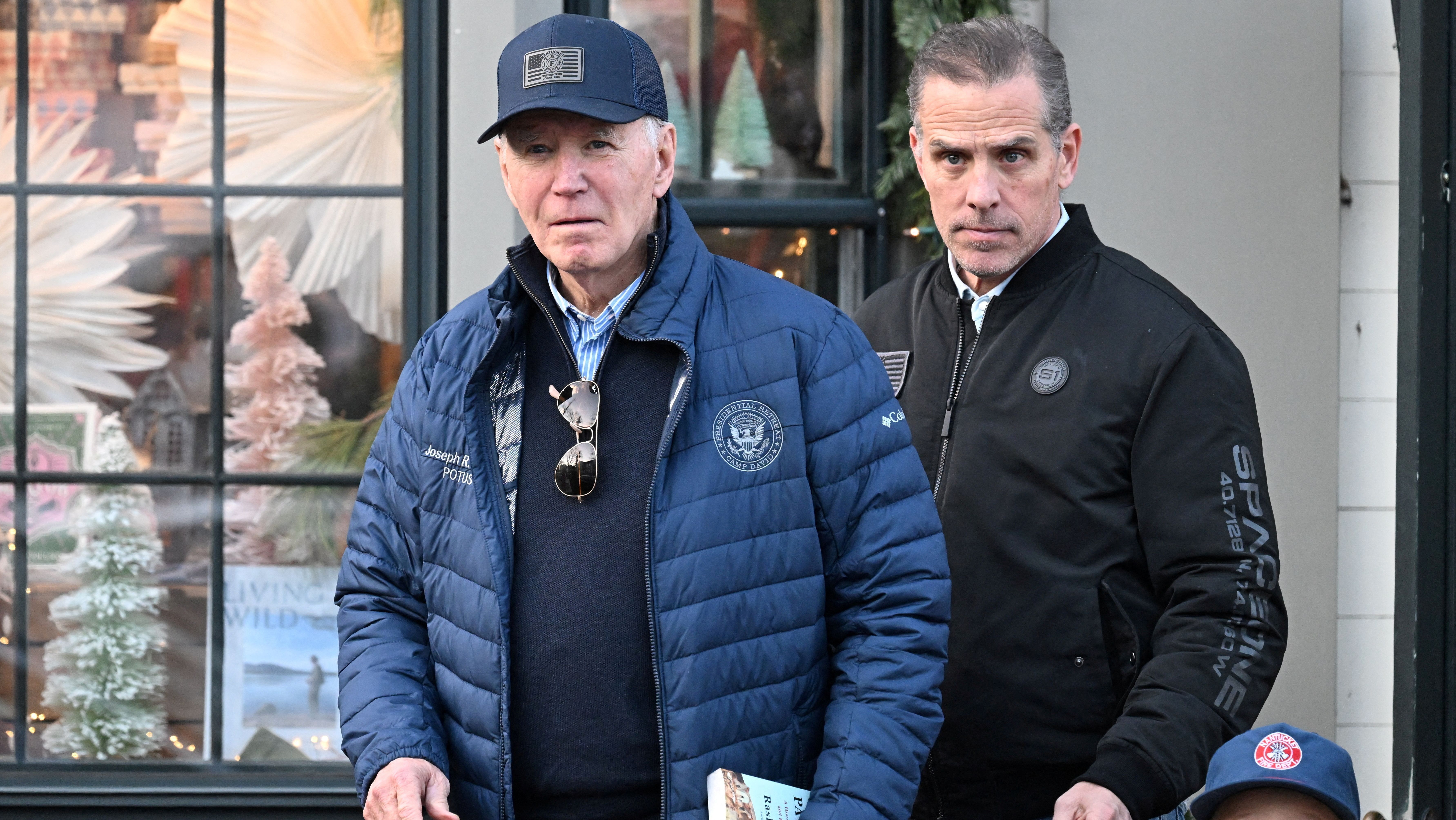 Presidente dos EUA, Joe Biden, e o filho perdoado, Hunter Biden