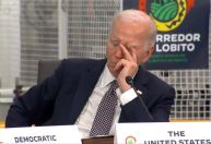 Vídeo mostra Biden cochilando durante reunião em Angola
