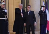 Trump em Paris: “Parece que o mundo está ficando um pouco louco agora”