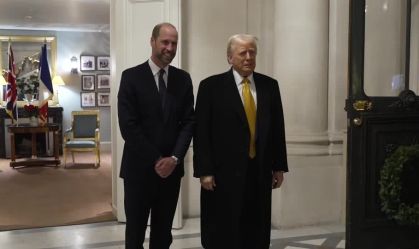 Trump se reúne com Príncipe William em Paris para a reabertura da Notre-Dame