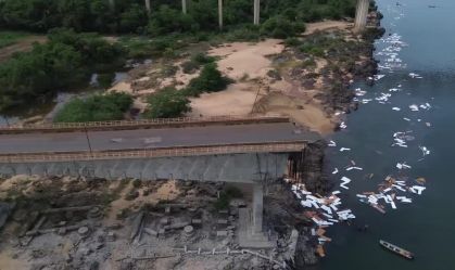 Motorista da carreta com ácido sulfúrico é a 4º vítima da queda de ponte Tocantins e Maranhão