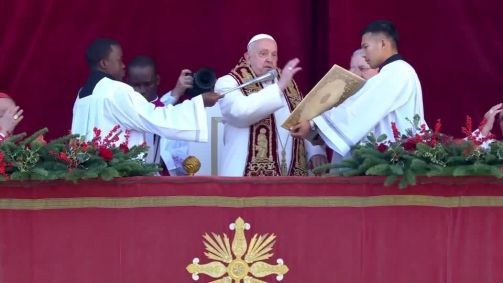 No dia de Natal, Papa Francisco pede negociações para pôr fim à guerra na Ucrânia