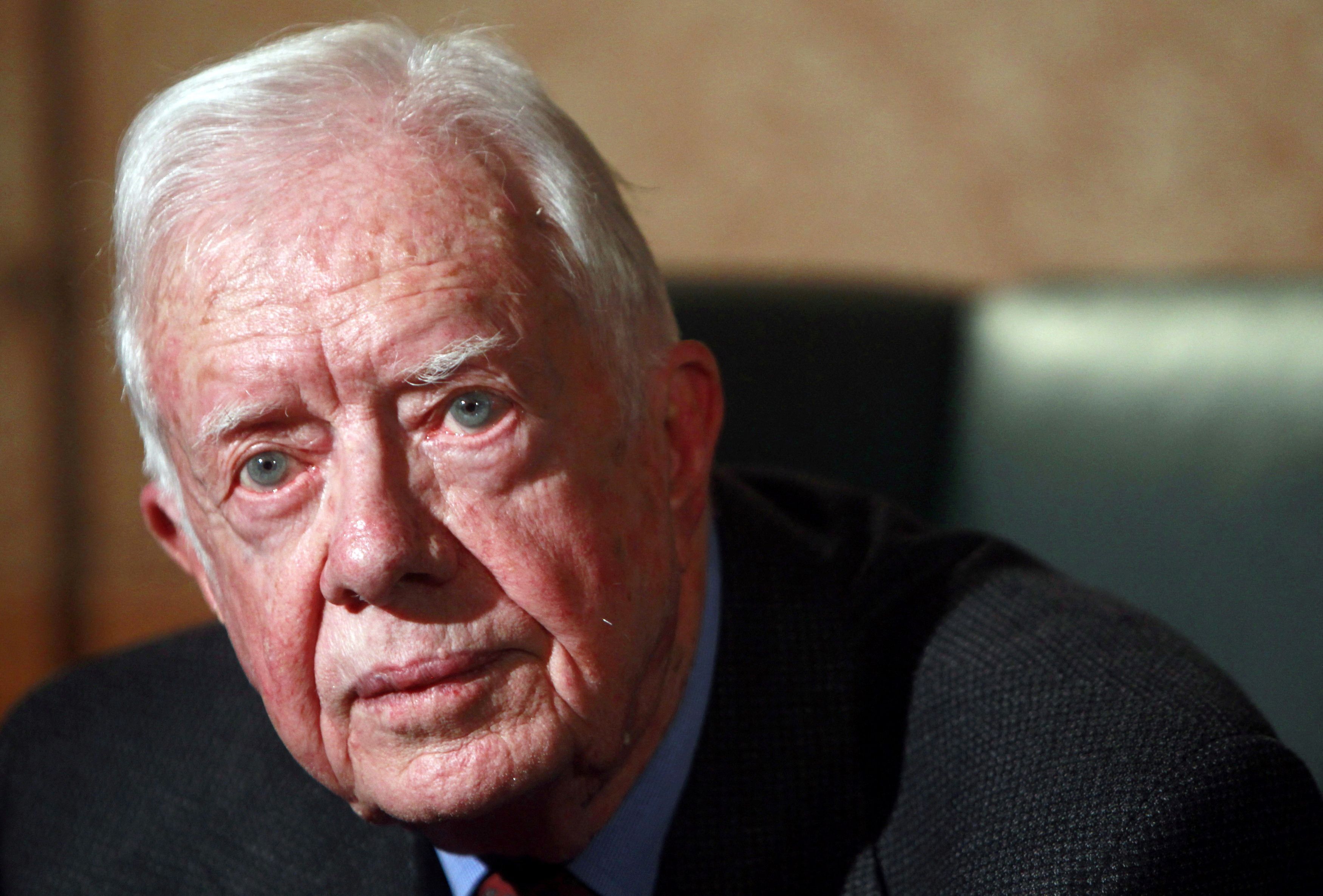 Ex-presidente dos EUA Jimmy Carter em janeiro de 2012 • 12/01/2012 REUTERS/Amr Abdallah Dalsh