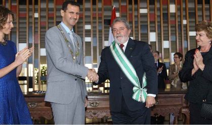 Revogação de honraria concedida por Lula a Bashar al-Assad avança na Câmara