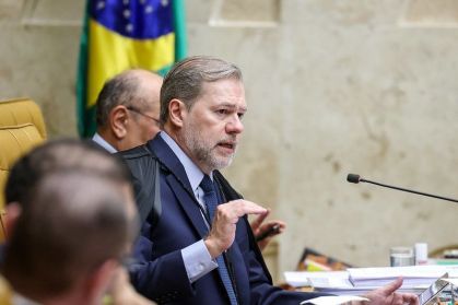 O ministro do STF Dias Toffoli