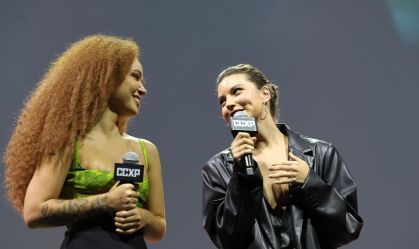Alanis Guillen e Leticia Vieira CCXP