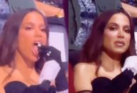 Anitta come pipoca na plateia do Prêmio Multishow e viraliza; assista