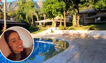 Nova mansão de Anitta de R$ 11 milhões já foi cenário de novela; fotos
