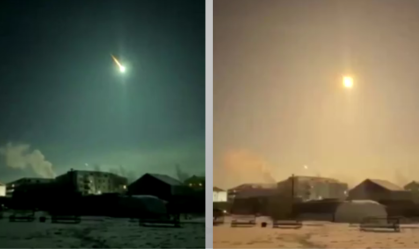 Asteroide em queda ilumina céu da Rússia; veja vídeos