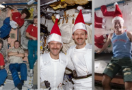Nasa mostra celebrações de Natal de astronautas no espaço de 1968 a 2024; veja