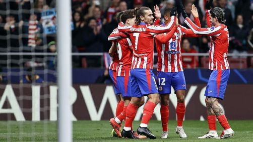 Atlético de Madrid venceu o Bratislava por 3 a 0 na Champions