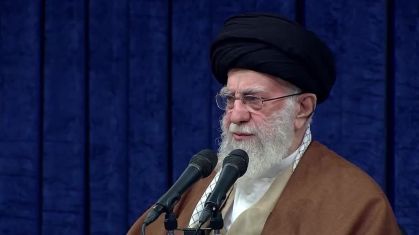 Líder supremo do Irã, Ayatollah Ali Khamenei.