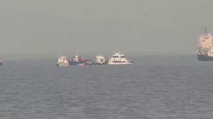 Barco vira em Mumbai.