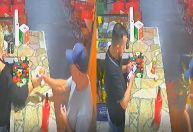 Vídeo: coxinha "explode" e cliente de lanchonete sofre queimaduras em Curitiba
