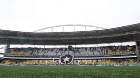 Mosaico da torcida do Botafogo