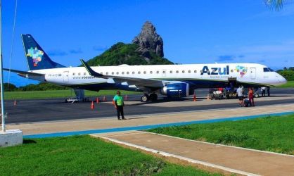 Com a conclusão das obras no aeroporto, aviões a jato poderão voltar a pousar em Fernando de Noronha
