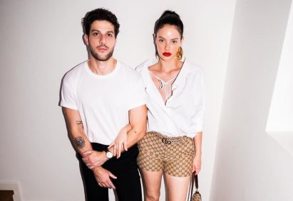 Chay Suede e Laura Neiva