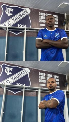 Frazan e Claudinho reforçam o Taubaté na Série A2 do Campeonato Paulista • Victor Cônsoli/ E.C Taubaté