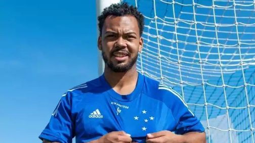 Claudinho nos tempos de Cruzeiro