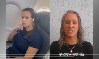 Confusão avião