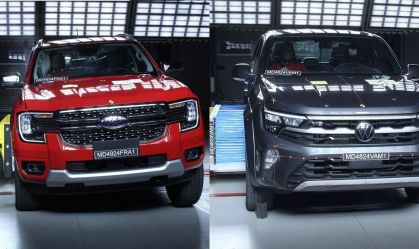 Teste revela distância entre nível de segurança da Ranger e da Amarok