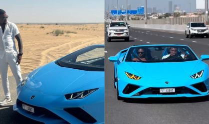 Ex-BBB Davi Brito dirige Lamborghini em Dubai; veja detalhes do carro