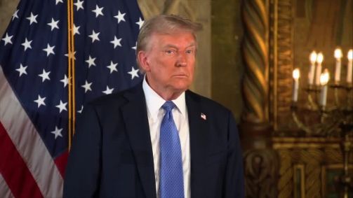 Presidente eleito dos Estados Unidos, Donald Trump.