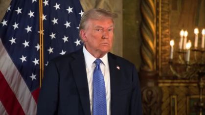 Presidente eleito dos Estados Unidos, Donald Trump.
