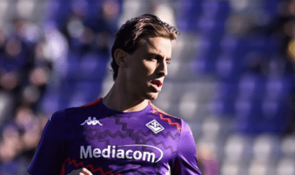 Após cirurgia, Bove, da Fiorentina, reflete sobre a "essência do futebol"