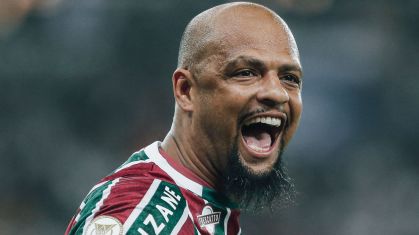 Felipe Melo chama Fabrício Bruno de "The Flash" e brinca com o fato do zagueiro ter perdido disputa com Hulk no clássico mineiro