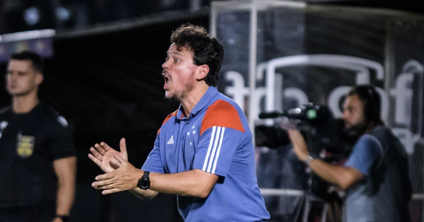 Fernando Diniz, técnico do Cruzeiro