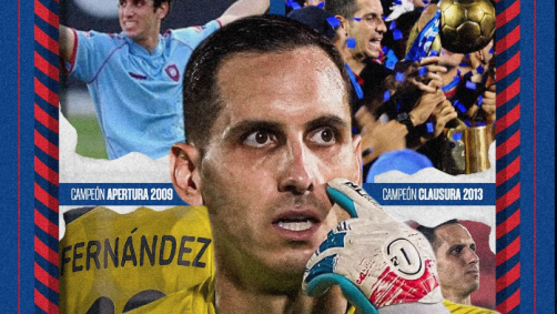 Gatito Fernández, novo goleiro do Cerro Porteño