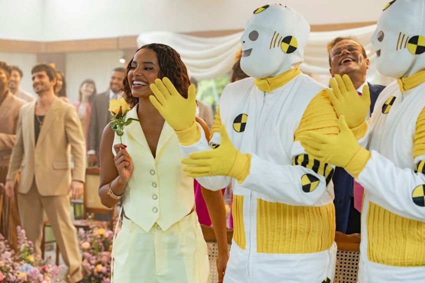 Gleici Damasceno e dummies no Bodas BBB • Manoella Mello/Globo