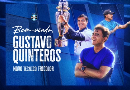 Gustavo Quinteros é o novo técnico do Grêmio