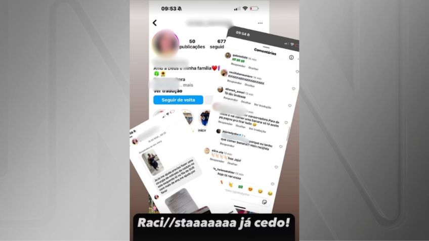 Jojo Todynho expôs mensagens com teor racista recebidas em redes sociais • Reprodução