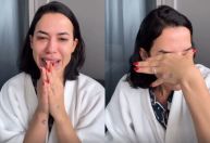 Larissa Tomásia chora e relata crise de ansiedade após exposição de Lucas Selfie