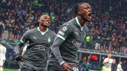 Tammy Abraham fez o gol da vitória do Milan sobre o Estrela Vermelha pela Champions League