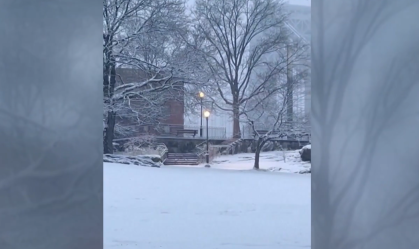 Vídeo: Cidade de Nova York é coberta por neve antes do Natal