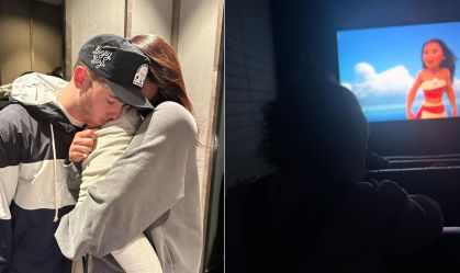 Nick Jonas assiste a "Moana 2" em aniversário de casamento: "Coração cheio"
