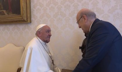 Papa Francisco se encontra com primeiro-ministro do Líbano