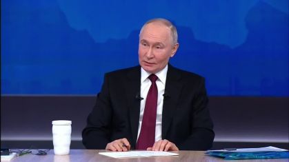 Presidente da Rússia, Vladimir Putin.