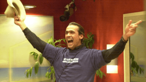 Rodrigo Leonel vencendo o BBB2