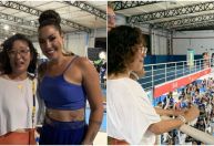 Sandra Oh, de "Greys Anatomy", se joga em noitada de samba: "Encantada"