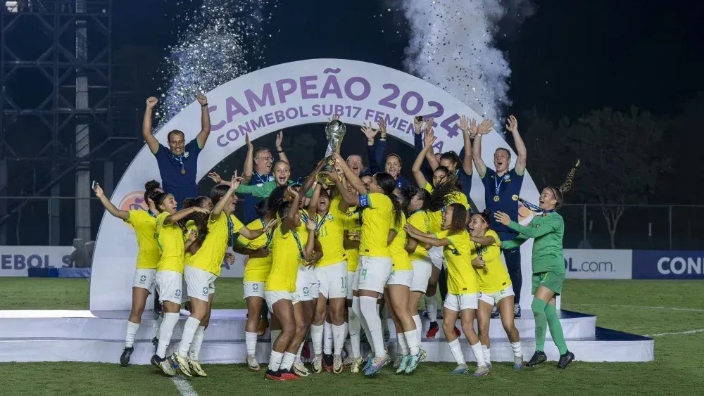 Selelção Brasileira é pentacampeã do Campeonato Sul-Americano sub-17
