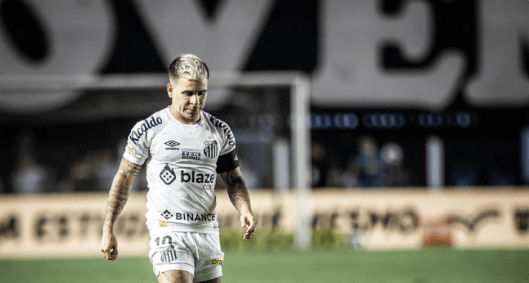 Soteldo, jogador do Santos