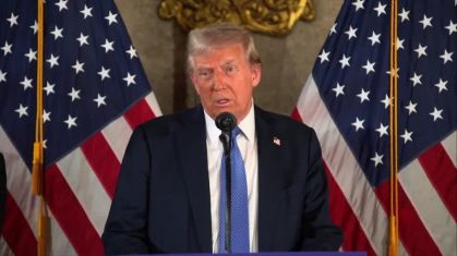Presidente eleito dos Estados Unidos, Donald Trump.