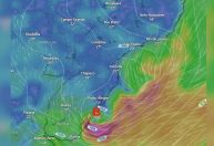 Marinha emite alerta para risco de ciclone subtropical no sul do Brasil