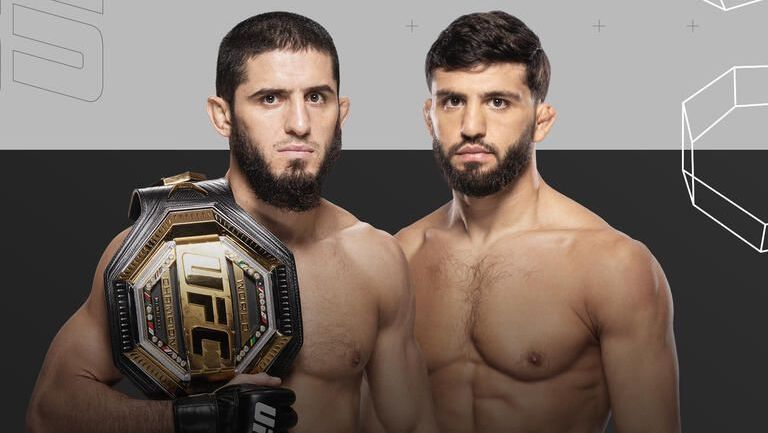 Islam Makhachev e Arman Tsarukyan se enfrentam na luta principal do UFC 311