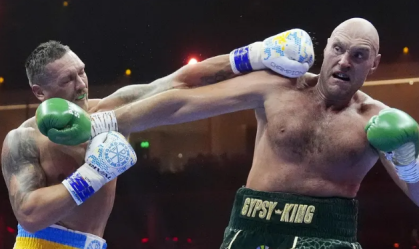 Oleksandr Usyk e Tyson Fury se enfrentam nesse sábado (21)