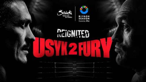 Oleksandr Usyk e Tyson Fury fazem revanche no próximo sábado (21)